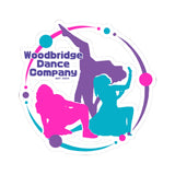 Woodbridge Dance Company Kiss-Cut Stickers
