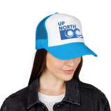 Up North OC Trucker Hat — Blue Beach Vibes Foam Cap