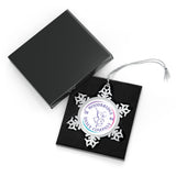 WDC Pewter Snowflake Ornament