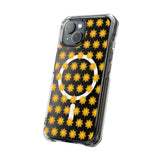 Clear Magnetic Phone Case — Sun Design