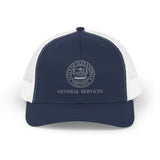 General Services Trucker Cap - Mesh Snapback Hat