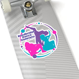 Woodbridge Dance Company Kiss-Cut Stickers