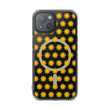 Clear Magnetic Phone Case — Sun Design