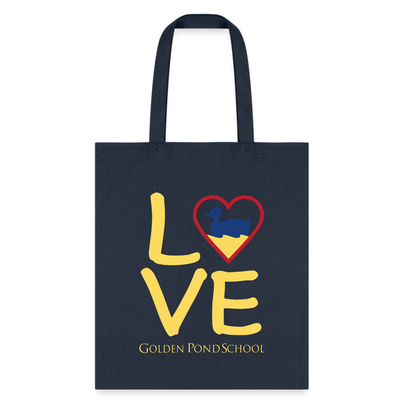 LOVE Tote Bag - navy