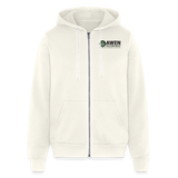 AWEN Bella + Canvas Unisex Full Zip Hoodie - vintage white