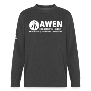 Awen Adidas Unisex Fleece Crewneck Sweatshirt - charcoal grey