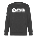 Awen Adidas Unisex Fleece Crewneck Sweatshirt - charcoal grey