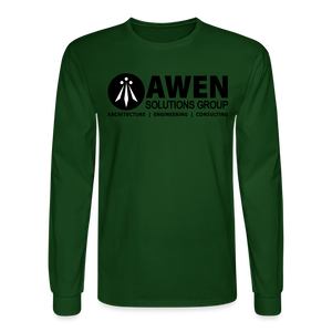 Awen Men's Long Sleeve T-Shirt - forest green