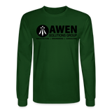 Awen Men's Long Sleeve T-Shirt - forest green