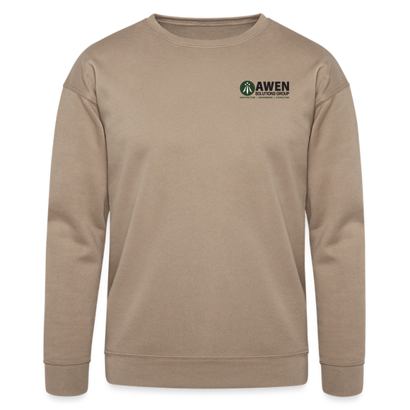 Awen Bella + Canvas Unisex Sweatshirt - tan