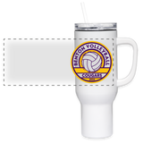 2024 Benton Volleyball 40 oz Travel Tumbler - white