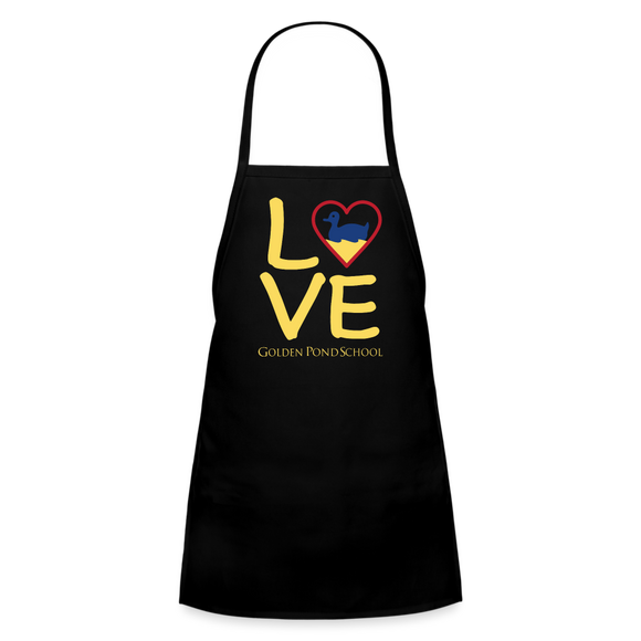 LOVE Kids' Apron - black