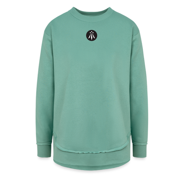 Awen Women's Weekend Tunic Fleece Sweatshirt - saltwater