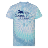 Golden Pond School Tie Dye T-Shirt - blue lagoon