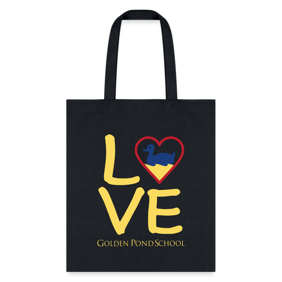 LOVE Tote Bag - black