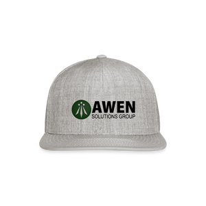 Awen Cap - Snapback Baseball - heather gray