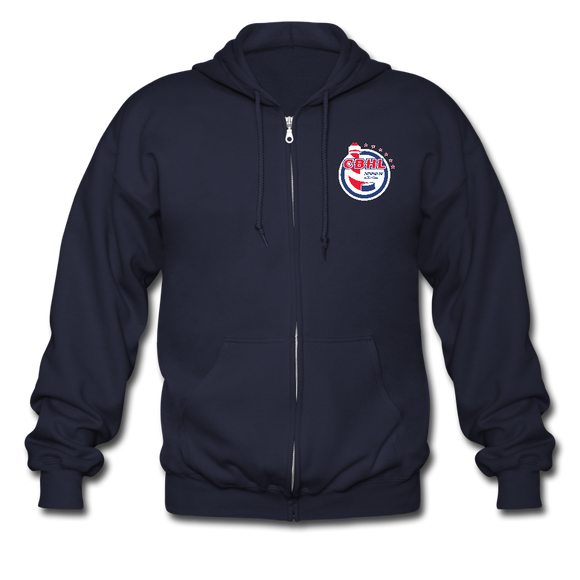 CBHL Men's Zip Hoodie - navy
