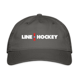 Line Hockey Cap - charcoal