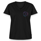 Women's Premium  V-Neck T-shirt - black