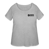 Awen Women’s Curvy T-Shirt - heather gray