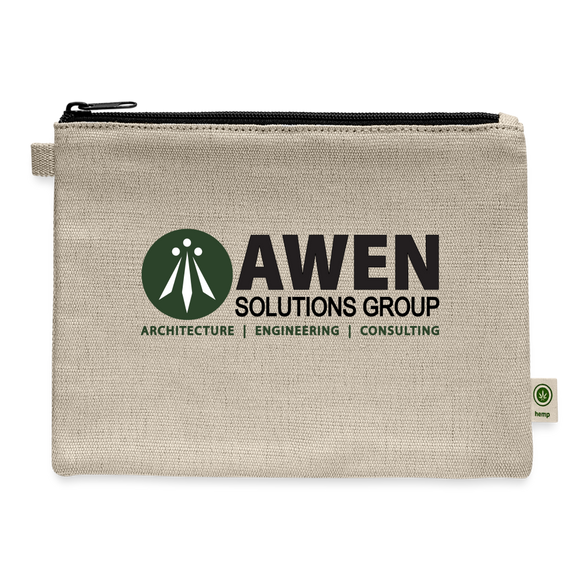 Awen Carry All Pouch - natural