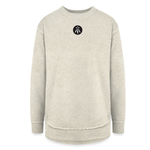 Awen Women's Weekend Tunic Fleece Sweatshirt - saltwater