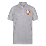 2024 Benton Volleyball  Men’s 50/50 Jersey Polo - heather gray