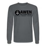 Awen Men's Long Sleeve T-Shirt - charcoal