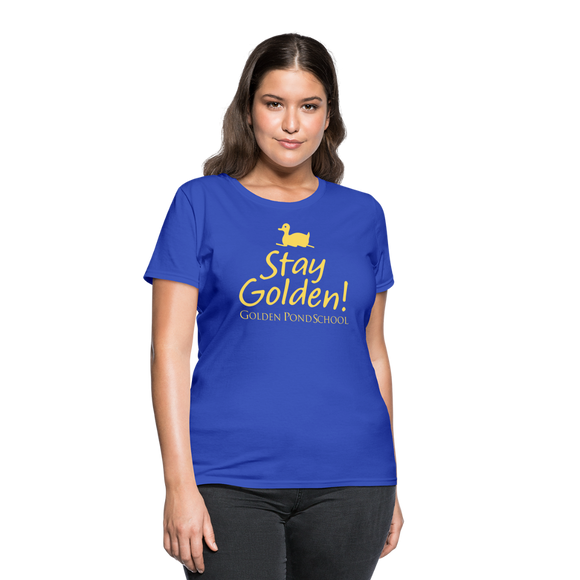 Stay Golden Women's T-Shirt - royal blue