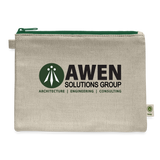 Awen Carry All Pouch - natural/green