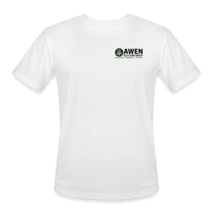 Awen Men’s Moisture Wicking Performance T-Shirt - white