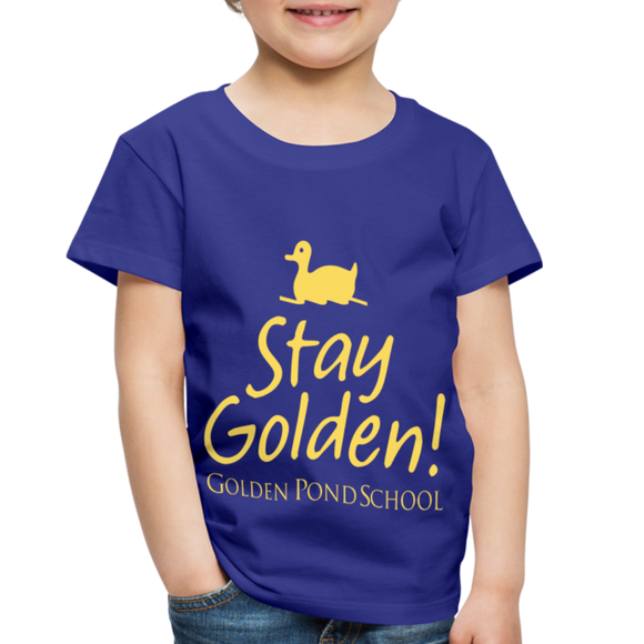 Stay Golden Toddler Premium T-Shirt - royal blue