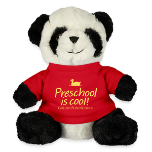 Preschool is Cool Panda - red