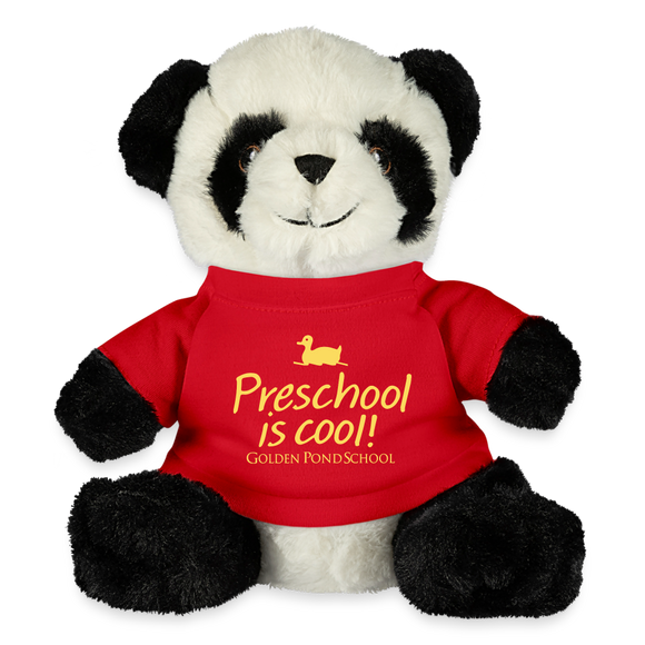 Preschool is Cool Panda - red