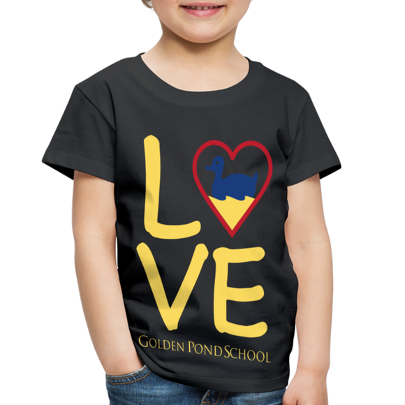 LOVE Toddler Premium T-Shirt - black