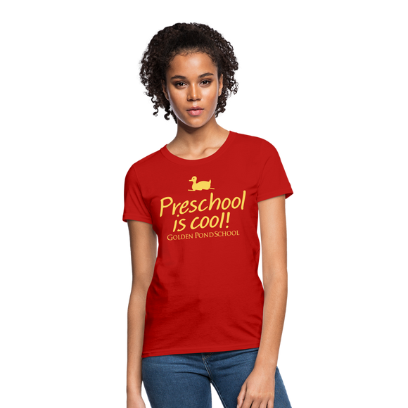 Preschool is Cool Women's T-Shirt - red