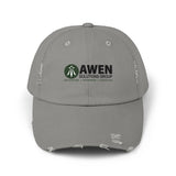 Awen Unisex Distressed Cap