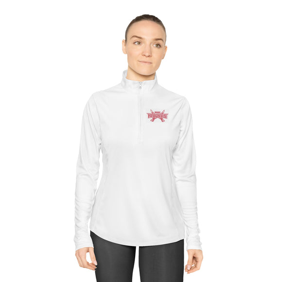 Raiders Ladies Quarter-Zip Pullover