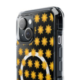 Clear Magnetic Phone Case — Sun Design