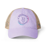 WDC Women's Washed Mesh-Back Cap