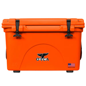 Orca 40 Quart Cooler-Blaze Orange