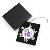 Woodbridge Dance Company Pewter Snowflake Ornament