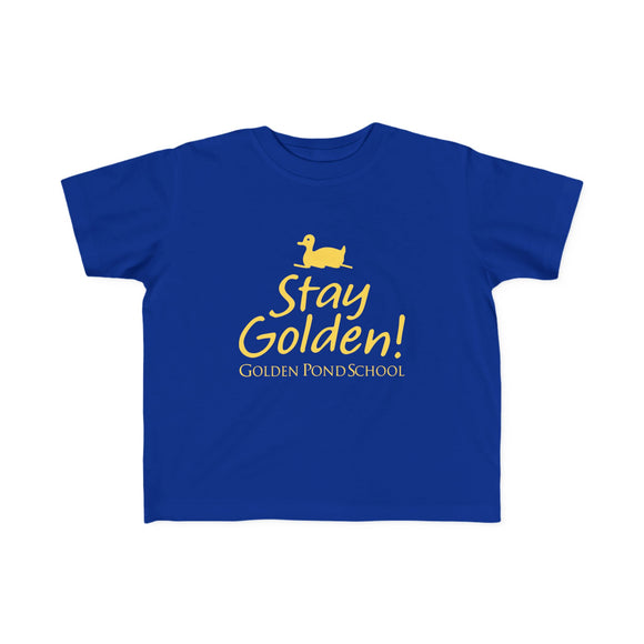 Stay Golden Toddler's Fine Jersey Tee