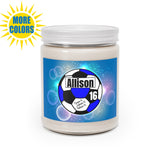 Custom Soccer Scented Candles, 9oz