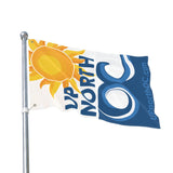 UP NORTH OC Double-Sided Flag