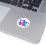 WDC Round Stickers, Indoor\Outdoor