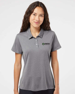 Awen Adidas - Women's Heathered Polo