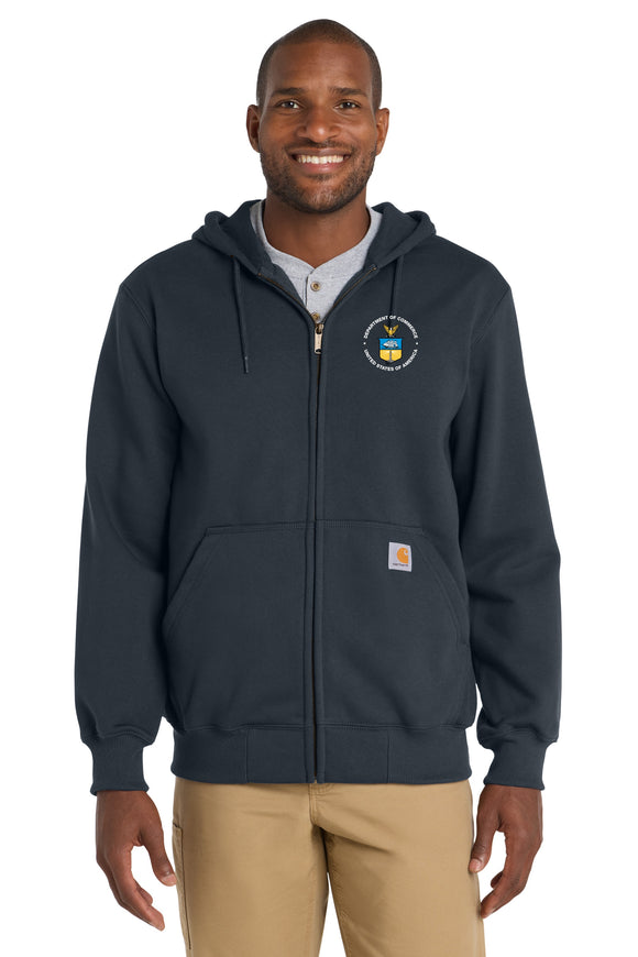 DOC  Carhartt ® Rain Defender ® Paxton Heavyweight Hooded Zip-Front Sweatshirt
