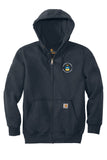 DOC  Carhartt ® Rain Defender ® Paxton Heavyweight Hooded Zip-Front Sweatshirt