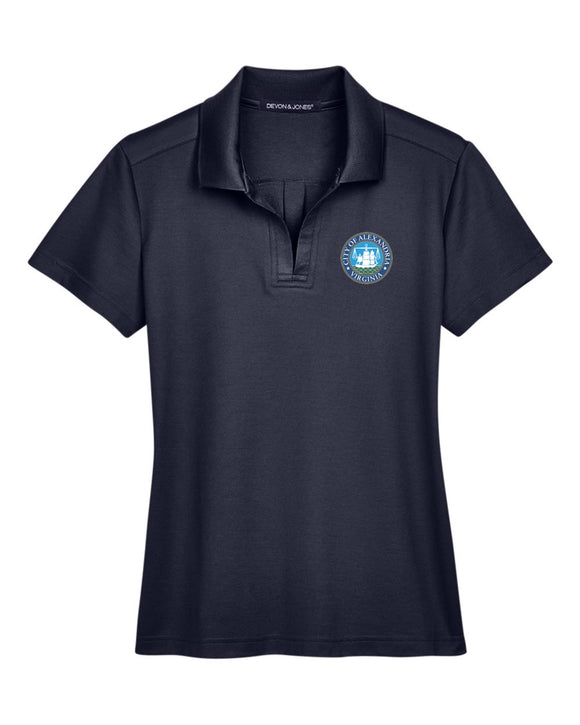 Women's CrownLux Performance® Plaited Polo